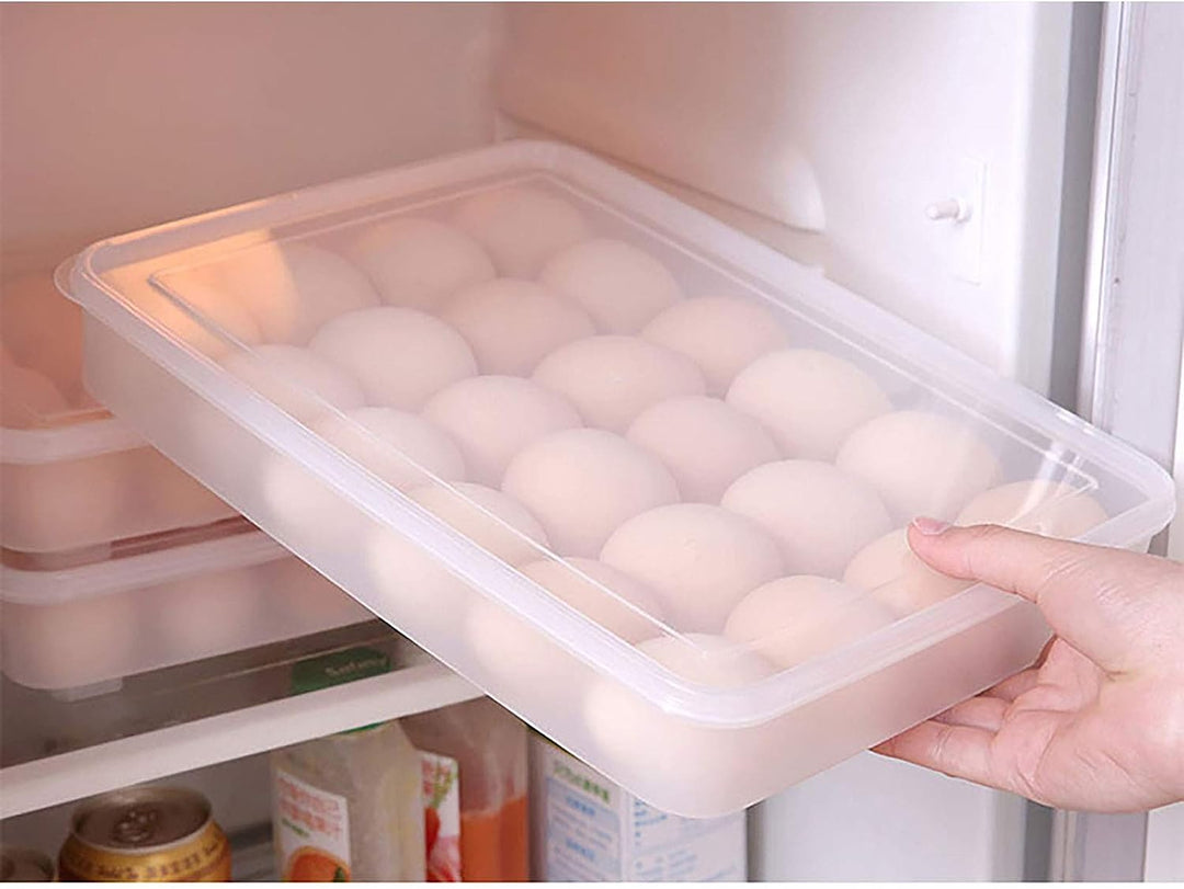 Caja organizadora para 24 huevos