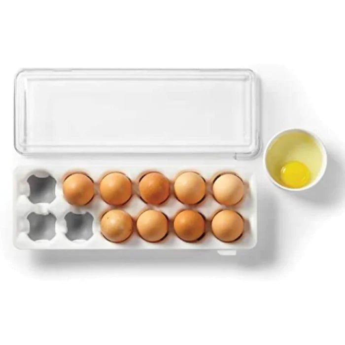 Organizador para guardar huevos con tapa