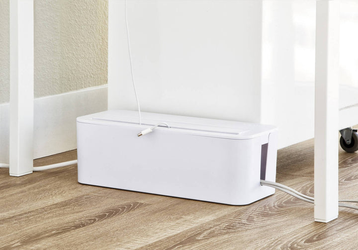 Caja Organizadora para Cables y Alargadores Blanco In-Box UT Wire®