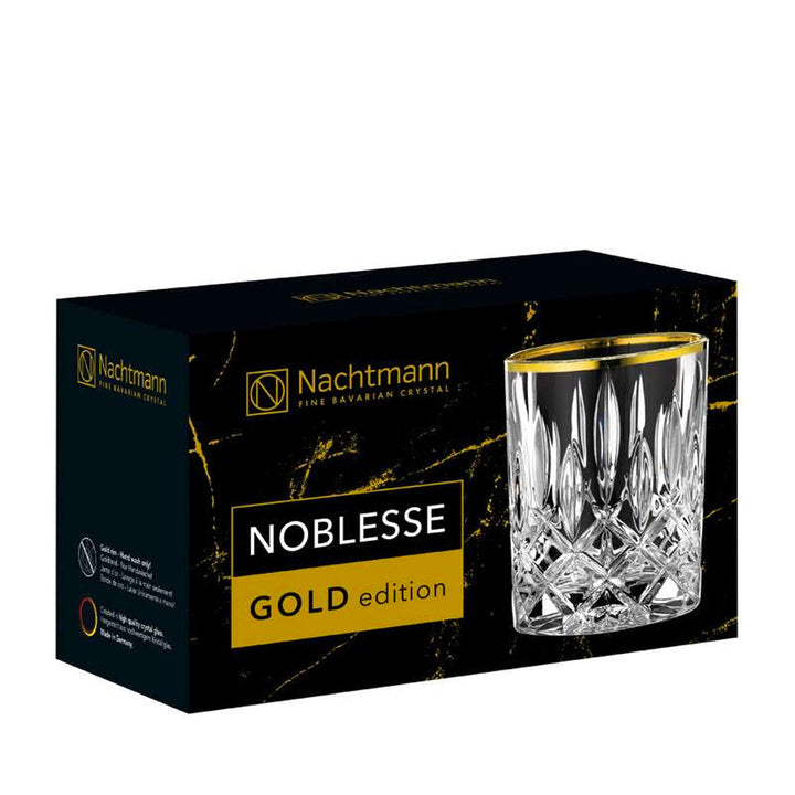 Set 2 Vasos Whisky Noblesse Gold