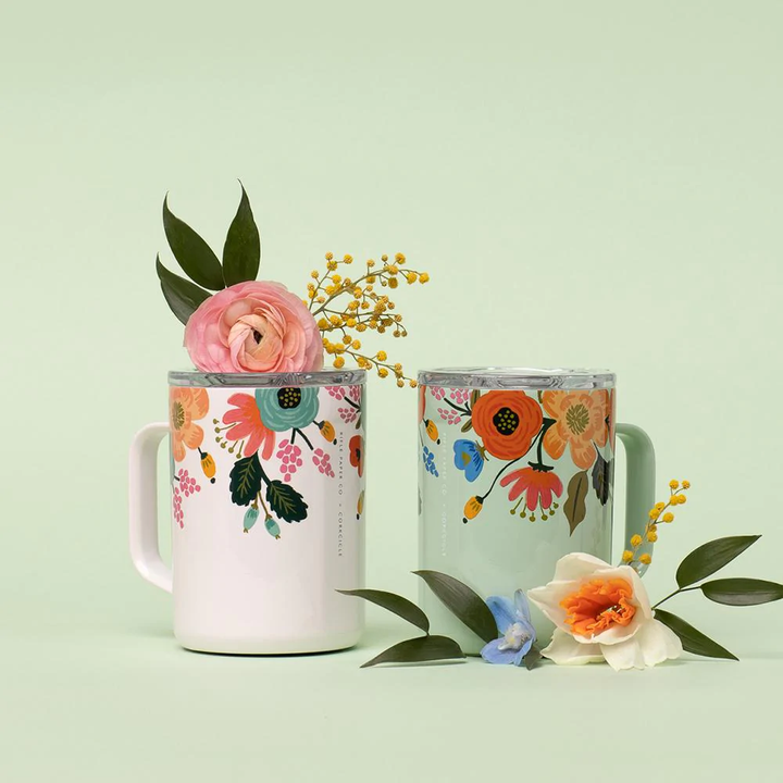 Tazón Térmico Mug 475ml Paper Gloss Mint Lively Floral